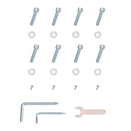 Global Industrial Replacement Hardware Pack for Mobile Whiteboards RP2003